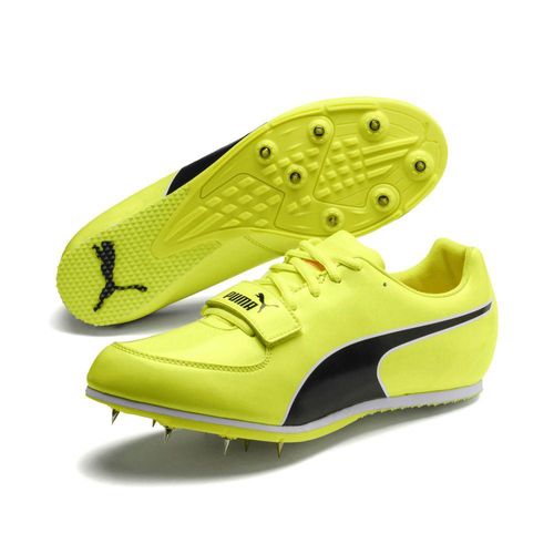 Puma evoSPEED Long Jump 6 Leichtathletikschuhe Erwachsene gelb schwarz Gr 47