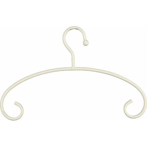 Kleiderbügel AMBIENTE HAUS, weiß, Gusseisen, Kleiderbügel, Kleiderbügel, (6er Set)