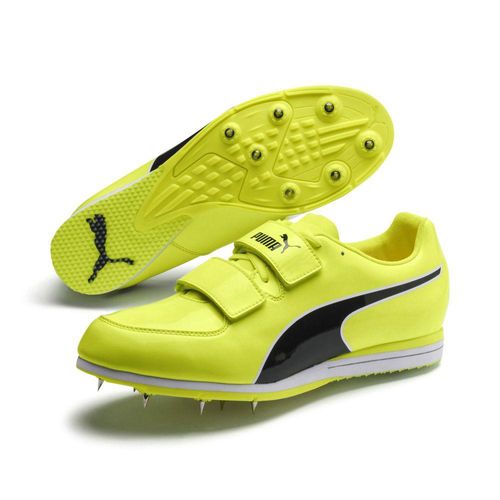 Puma evoSPEED Triple Jump/ PV 6 Leichtathletikschuhe Erwachsene gelb schwarz Gr 37,5