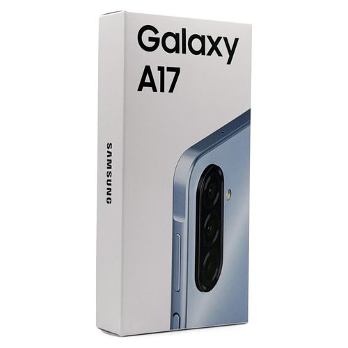 Samsung Smartphone Galaxy A17 4G, 128 GB Speicher, 4 GB RAM, 6,7-Zoll-Display, Triple-Kamera mit 50 MP, Farbe: Grau