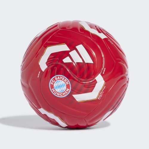 Fußball ADIDAS PERFORMANCE "FC BAYERN MÜNCHEN" Gr. 1, rot (better scarlet, weiß), Bälle, 1, 0,4 g, FC Bayern München, B:22,3cm H:17,3cm T:22cm