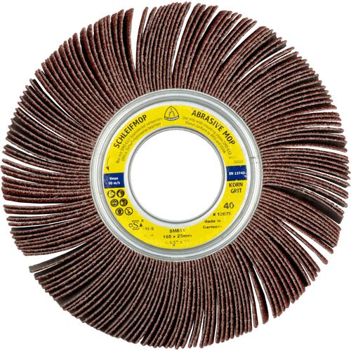 Klingspor SM 611 Schleifmopräder LS 309 X, 300 x 50 x 97,8 mm Korn 40