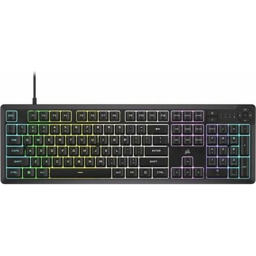 Corsair K55 Rgb Icue Gaming-tastatur Schwarz Schwarz One Size