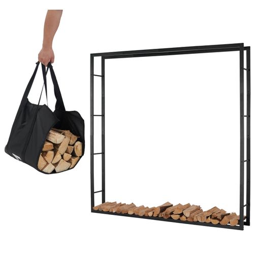 Houtrek für Innen und Außen - Robuste Konstruktion - 196x25x196cm