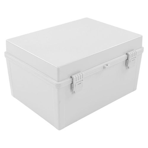Wasserdichte Projektbox - Robustes ABS-Material - Industriegrau - Für DIY-Projekte