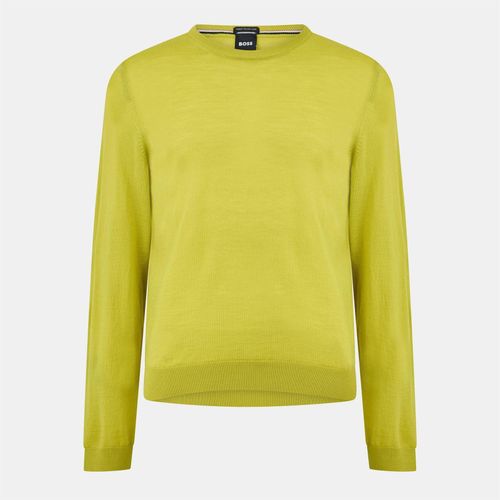 Hugo Boss Heren Leno-P Trui (Helder groen)