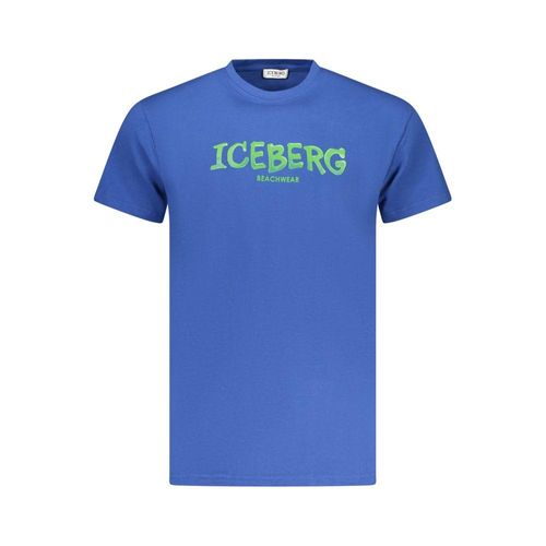 Ice Iceberg Bold Logo Blauw T-shirt