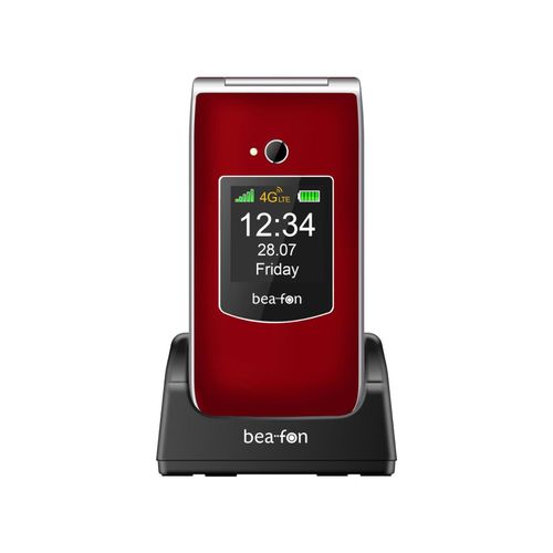 Beafon SL605 LTE, Rot Handy (Seniorenhandy, Klapp)