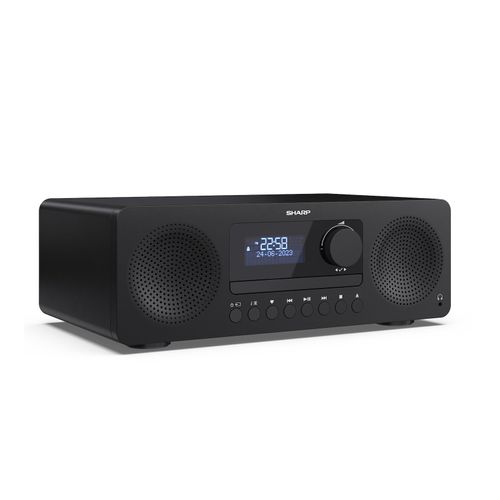 Sharp XL-B720D Tokyo DAB+ Digitalradio Bluetooth Kompaktanlage CD-Player DAB Radio UKW, schwarz 95