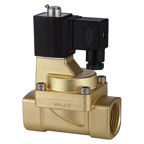 Riegler 2/2-Wege-MV., MS, NO, vorg., 24 V DC, G 1, PN 0,5-7 bar