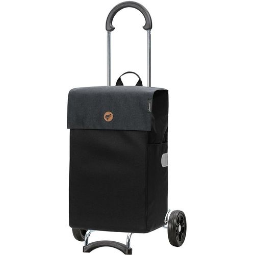 Einkaufstrolley ANDERSEN "Scala Shopper Hera", schwarz, Stahl, Einkaufskörbe, Tragkraft 40 kg