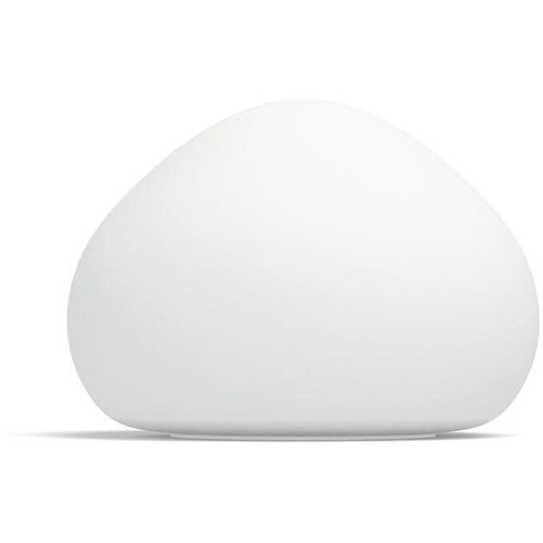 Philips Hue White ambience Wellner Tischleuchte weiß + Dimmschalter, Intelligente Tischleuchte, Bluetooth/Zigbee, Weiß, LED, Glas, E27