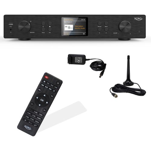 XORO HFT 440 Pro HiFi Tuner DAB+ UKW Internetradio WLAN