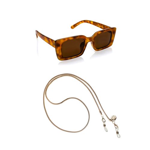 Sonnenbrille MARC LAUDER "LA12-03", Jungen, braun (amber), Sonnenbrillen Sonnenbrille, 3: dunkles Glas, starke Sonneneinstrahlung