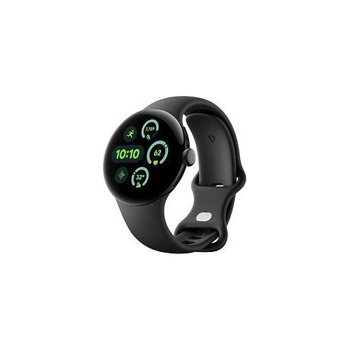 Google Pixel Watch 3 41 mm matte black am Sportarmband obsidian [Wi-Fi + 4G]