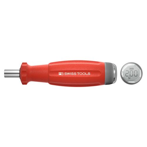 PB Swiss Tools Drehmoment-Schraubendreher, mit Digitalanzeige, D-6,3-Bitaufnahme, 200 cN·m