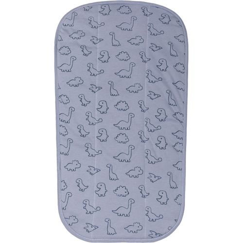 Wickelauflage FILLIKID, blau (dino), B:36cm L:61cm, Frottee, Wickelauflagen, Wickelauflage, für Wickelmulde Soft Care
