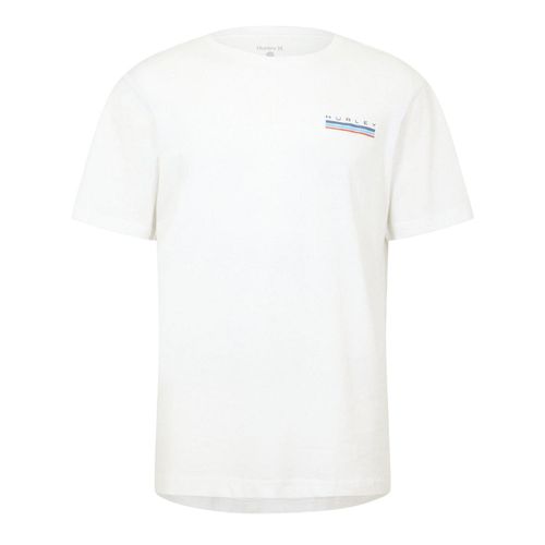 Hurley Heren Throwback Terugslag T-shirt (Wit)