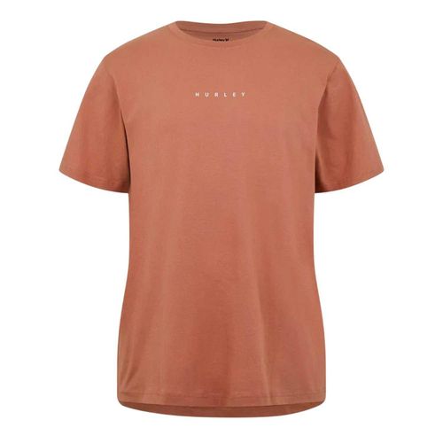 Hurley Heren T-shirt zonsondergang (Rood)