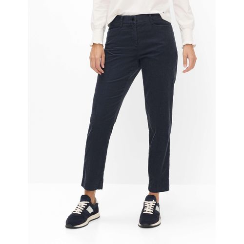 Brax Damen Cordhose Style MARA S NAVY, dunkelblau, Gr. 44L