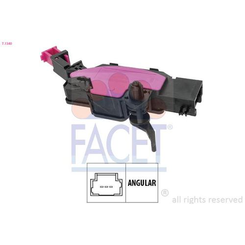 FACET Pedalwegsensor, Kupplungspedal 71340 für Ford LANCIA