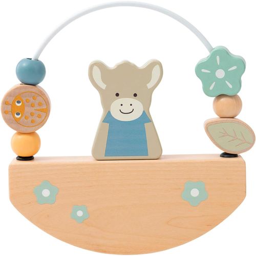 Motorikschleife STERNTALER "Emmi Motorikwippe", bunt, Motorikspielzeug, BabyH:25cm L:19cm, Holz, H:25cm L:19cm