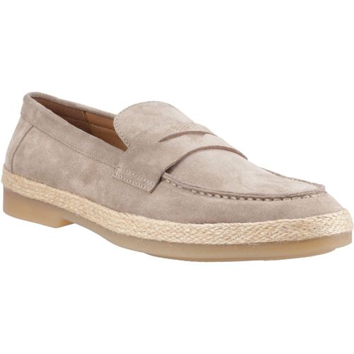 Hush Puppies Laurence Suede Heren Taupe Instappers