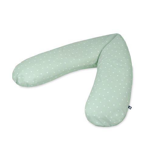 Stillkissen JULIUS ZÖLLNER "Stary", grün, B:25cm H:15cm L:190cm, Baumwolle, Funktionskissen