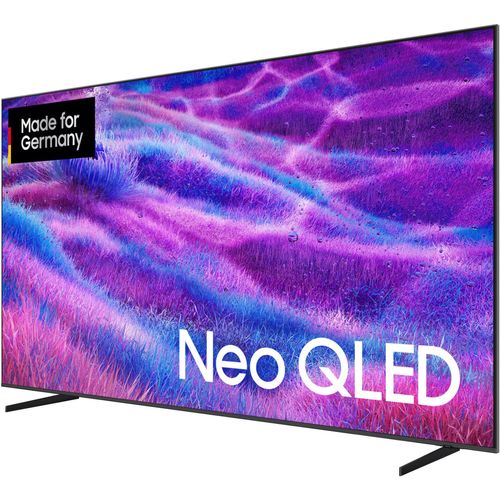 SAMSUNG QLED-Fernseher "GQ100QN80FU", Energieeffizienz: F (A-G), schwarz, 100 ″, Fernseher