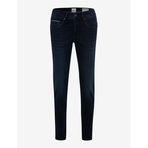 Brax Herren Five-Pocket-Hose Style CHRIS DEEP BLUE USED, denim dunkelblau, Gr. 38/32