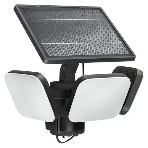 Philips Zyren Wandleuchten 24,5 W, Schwarz, Kunststoff, III, Modern, Garage, Garten, Terrasse, Bewegungssensor, Tag-/Nachtsensor