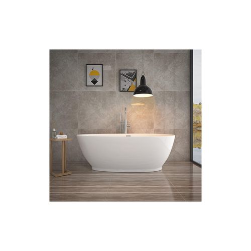 HOME DELUXE Freistehende Badewanne DELIA - 180 x 90 cm