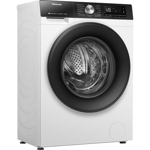 HISENSE Waschtrockner "WD3S9043BW3", Wasch_Trocken_Zyklus: D, weiß, B:59,5cm H:84,5cm T:55cm, Waschtrockner, Waschen & Trocknen in 60 min., Waschtrockner