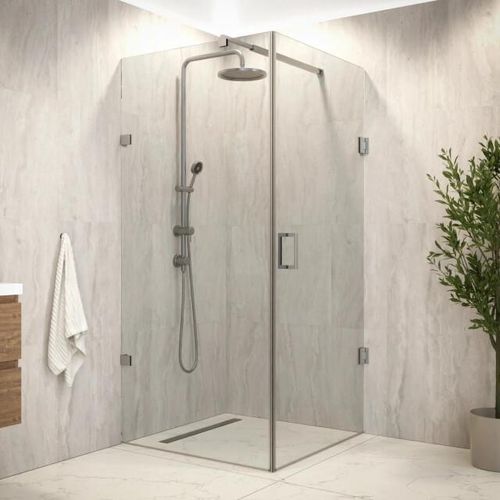 Mirlux Douchecabine mira 90 x 200 chroom