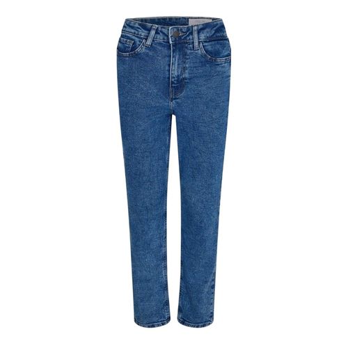 Noisy May Dames/Dames Hoge Taille Mamma Jeans (Denim Blauw)