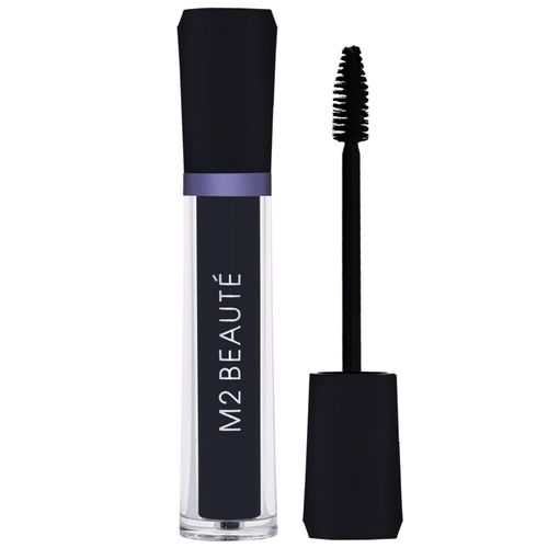 M2 Beauté Zwarte Nano Mascara – Voeding & Natuurlijke Groei, 6 ml