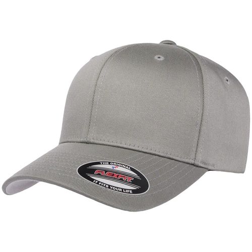 Flexfit Wollige gekamde muts (Grijs)