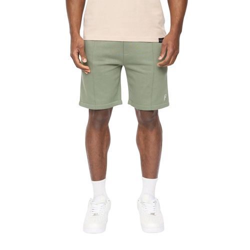 Crosshatch Heren Bardon Casual Shorts (Olijf)
