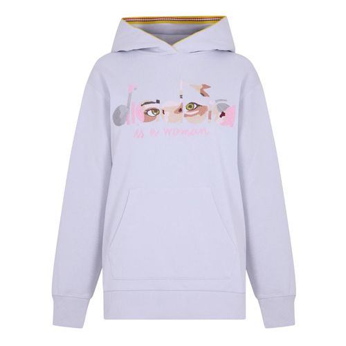 Diadora Dames/Dames Oog Polycotton Hoodie (Grind)