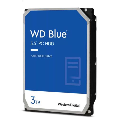 Western Digital Blue, 3 TB, 5400 RPM, 256 MB, 3.5", SATA