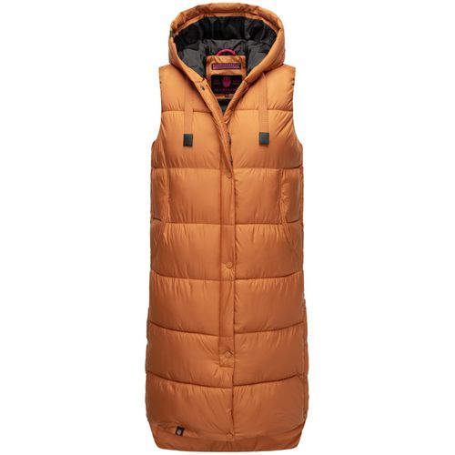 Marikoo Sayorii dames winterbodywarmer – lang, warm & met capuchon