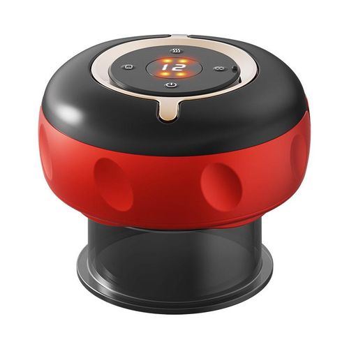 3-in-1 elektrisch verwarmend cuppingapparaat met massage en rood licht