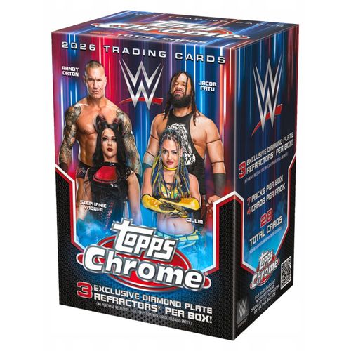 Value BOX: Topps Chrome 2026 WWE Wrestling Cards