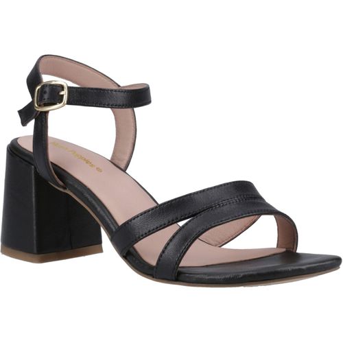 Hush Puppies Nalani Dames Zwart Leren Sandalen