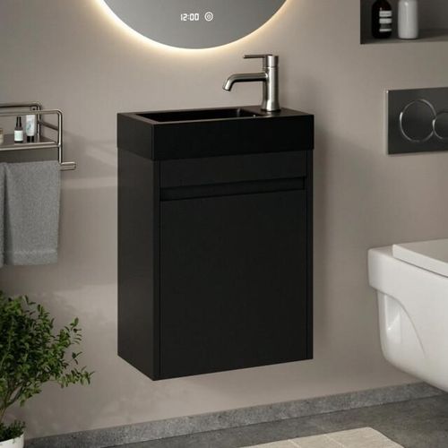 Mirlux Toiletmeubel elen 40cm mat wastafel