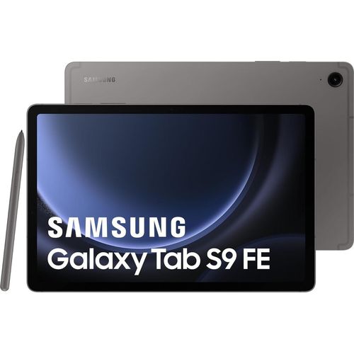 Samsung Galaxy Tab S9 FE Tablet, 10,9 Zoll, 5G 256GB, inklusive S Pen, ausdauernder Akku, IP 68 , Anthrazit, FR Version