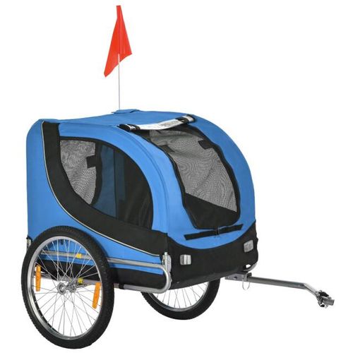 4goodz Pawhut hondentrailer fietskar /zwart