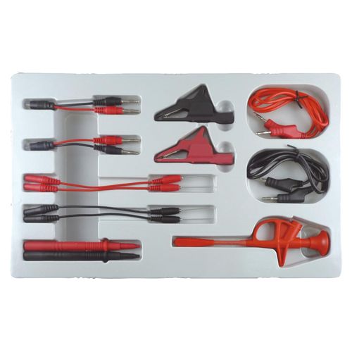 KS Tools 12/24V Diagnose Prüf- und Mess-Kabel-Satz, 13-tlg, 150.1675