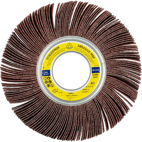 Klingspor SM 611 Schleifmopräder LS 309 X, 250 x 50 x 68,2 mm Korn 40