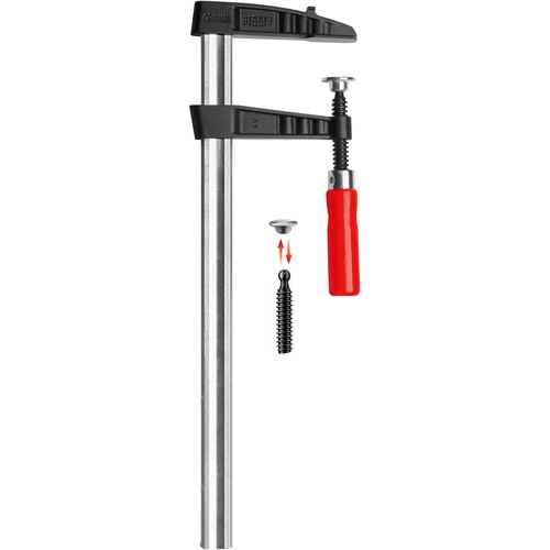 Bessey Temperguss-Schraubknecht TGK mit bewährtem Holzgriff